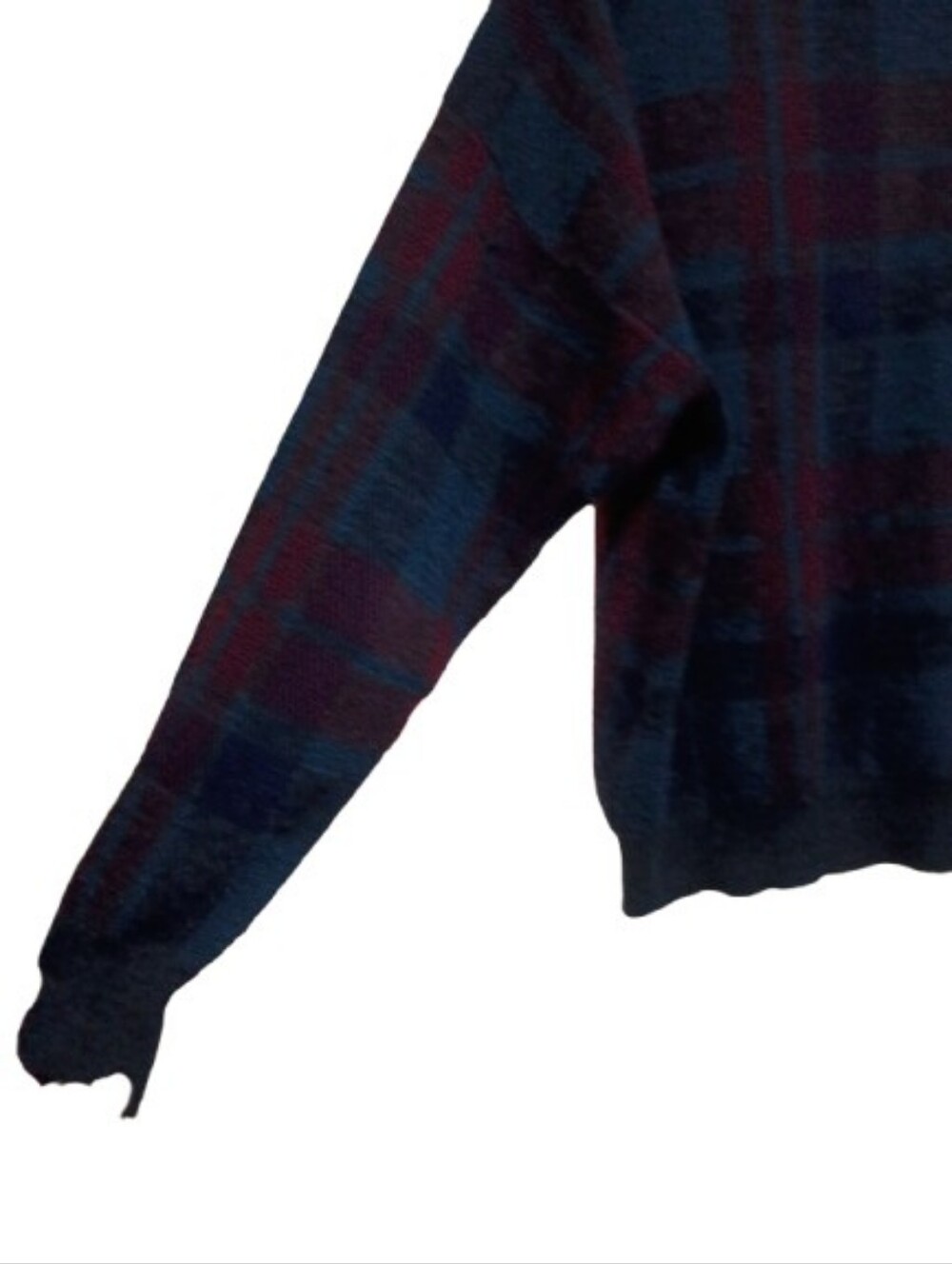 MAGLIFICIO FLORENCE PLAID KNIT CARDIGAN - Picture 5 of 5